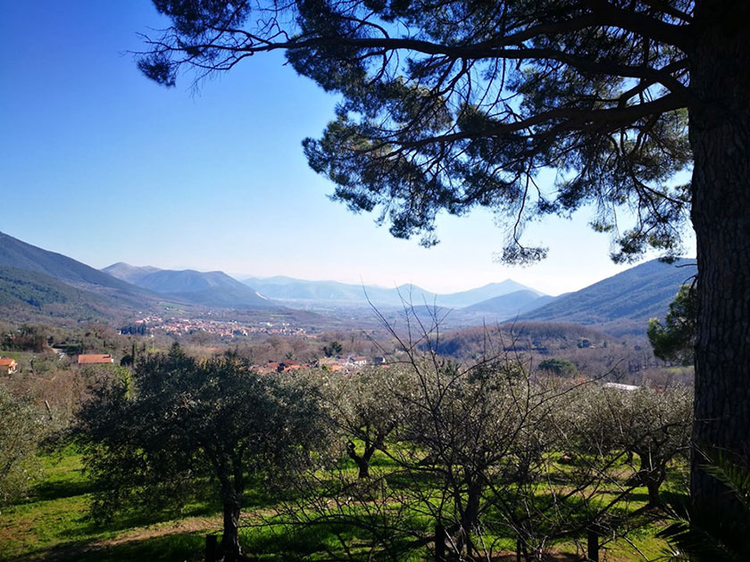 Panorama dallAgriturismo Monte Maggiore