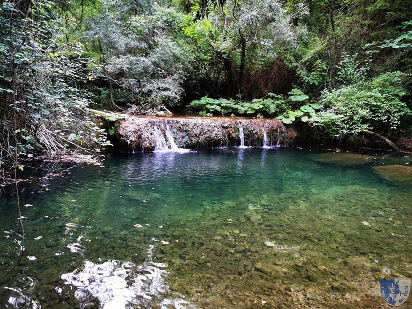 Le cascate naturali del fiume Lente