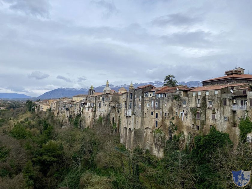 Il centro storico di SantAgata de Goti