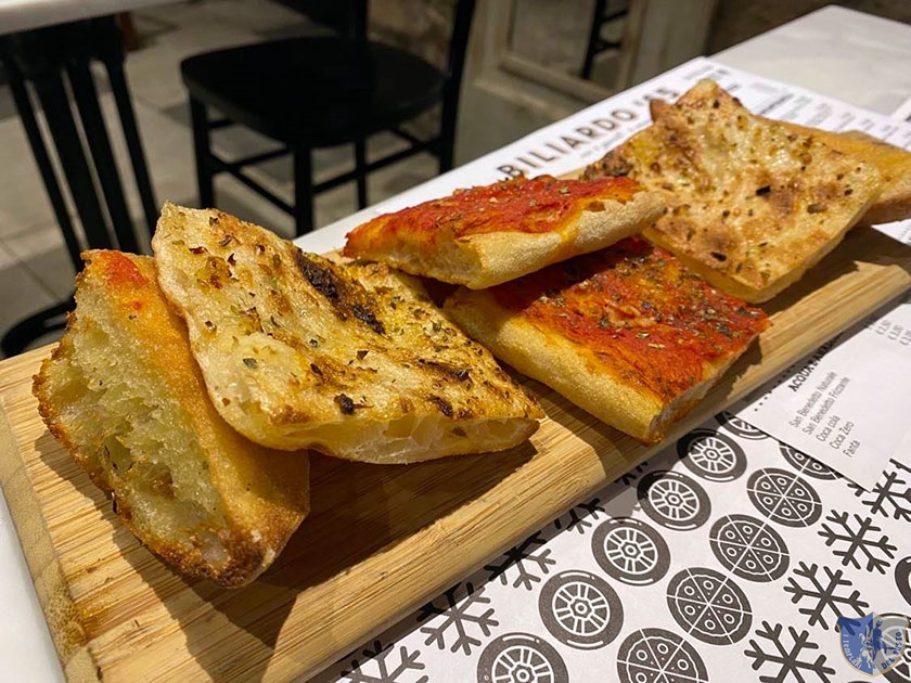 Biliardo 65 Nola Prima delle pizze qualche focaccia