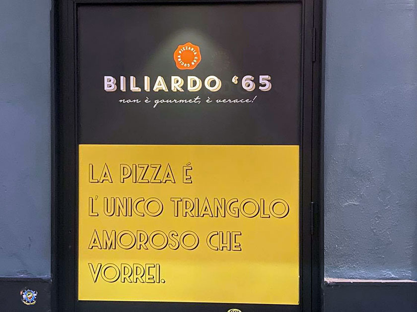 Biliardo 65 Una perla di saggezza