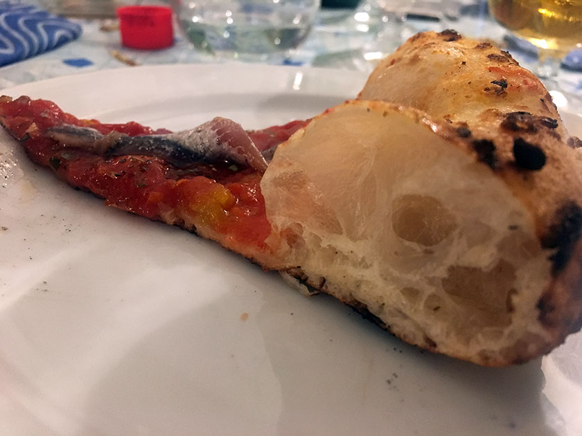 Marinara - Dettaglio alveolatura