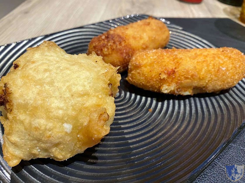 Crocchè e frittatina di pasta