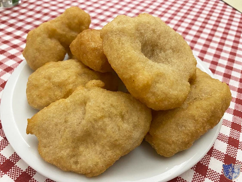 Frittelle di pasta cresciuta