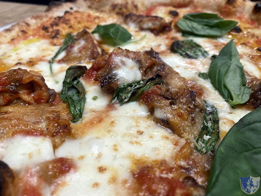 A Parmigiana Dettaglio farcitura