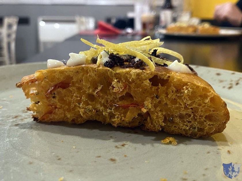Focaccia dettaglio