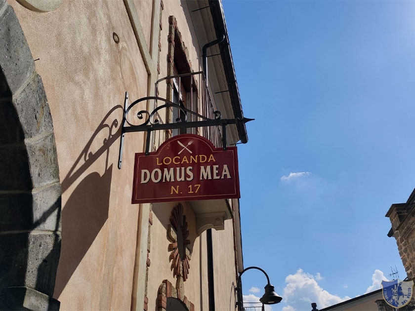 Locanda Domus Mea Ruviano Insegna esterna