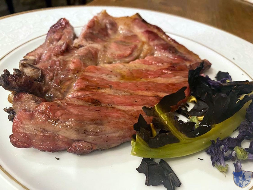 Bistecca di maiale al Josper