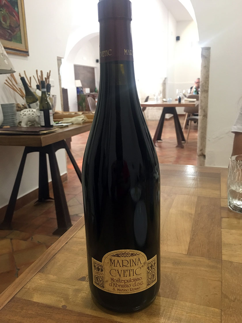 Montepulciano D'Abruzzo DOC Marina Cvetic di Masciarelli