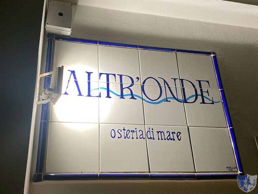 AltrOnde Osteria di Mare Cetara Insegna esterna