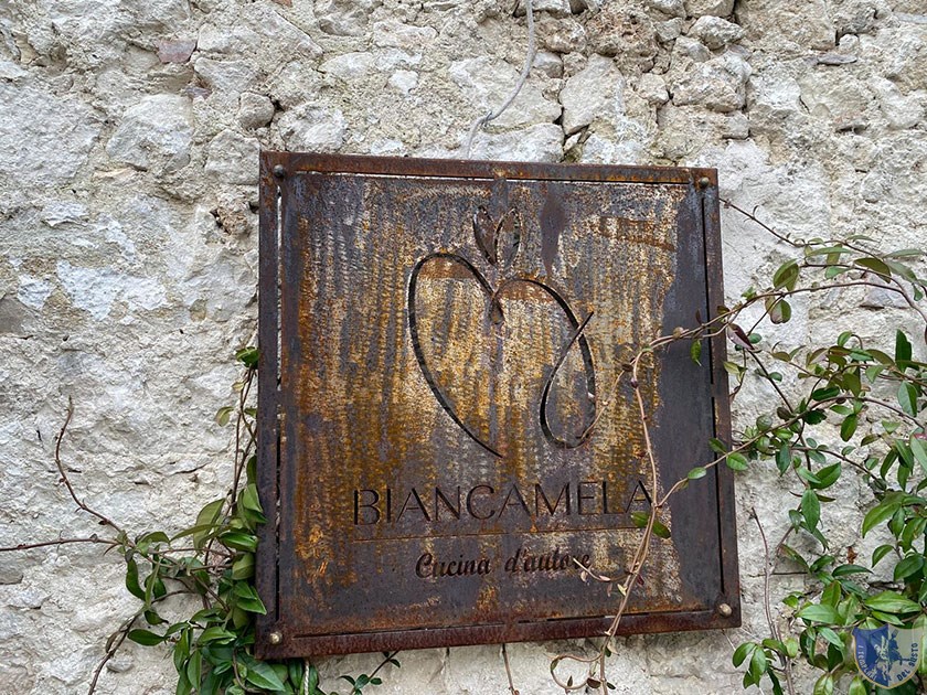 Biancamela Cucina dAutore Morcone Caratteristica insegna esterna