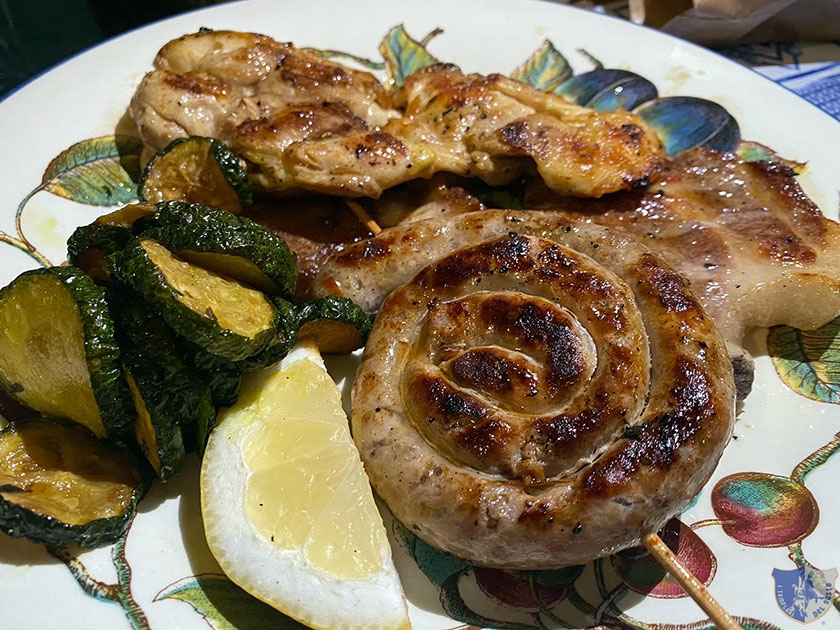 Grigliata mista con zucchine alla scapece