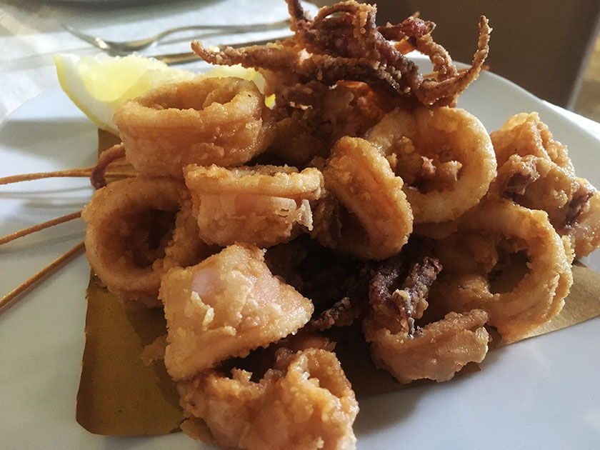 Frittura di calamari