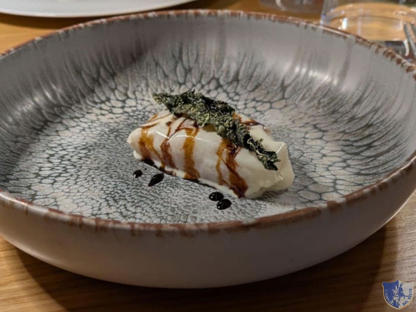 Il baccalà e il suo latte con cavolo nero e vincotto di fichi