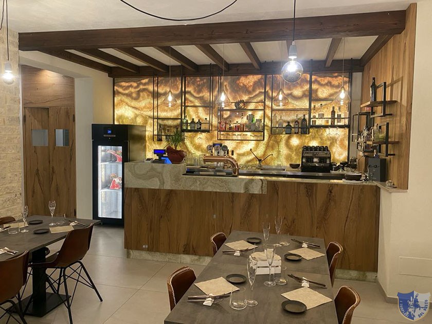 Gustus Ristorante Sepino Un suggestivo scorcio del locale