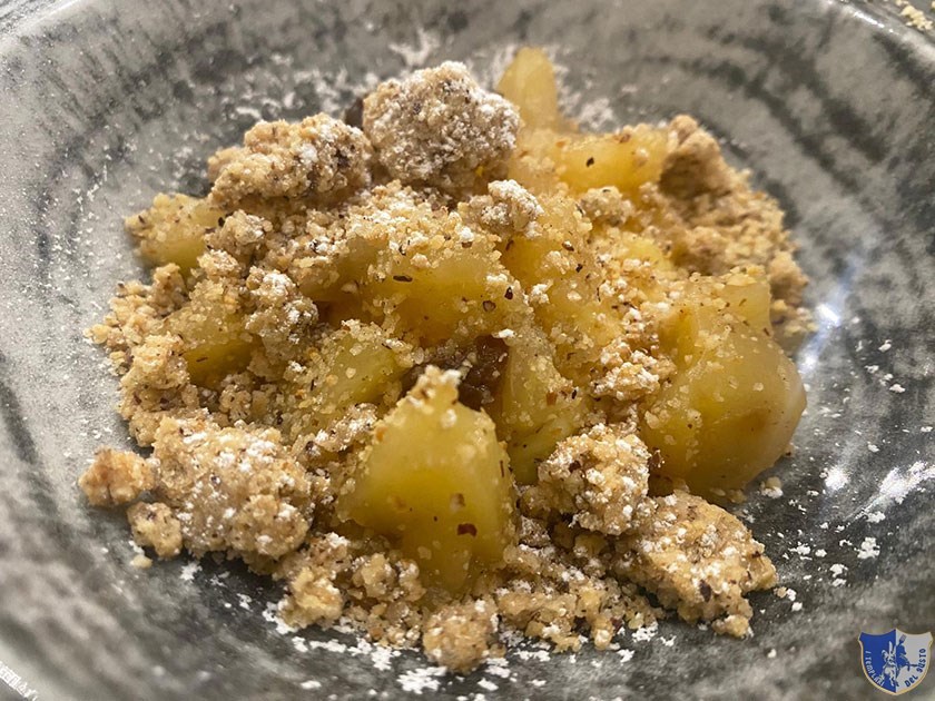 Crumble di mele annurche