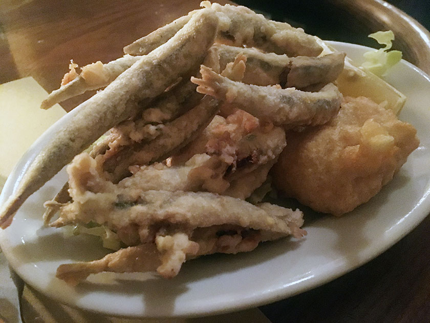 Alici e baccalà fritto