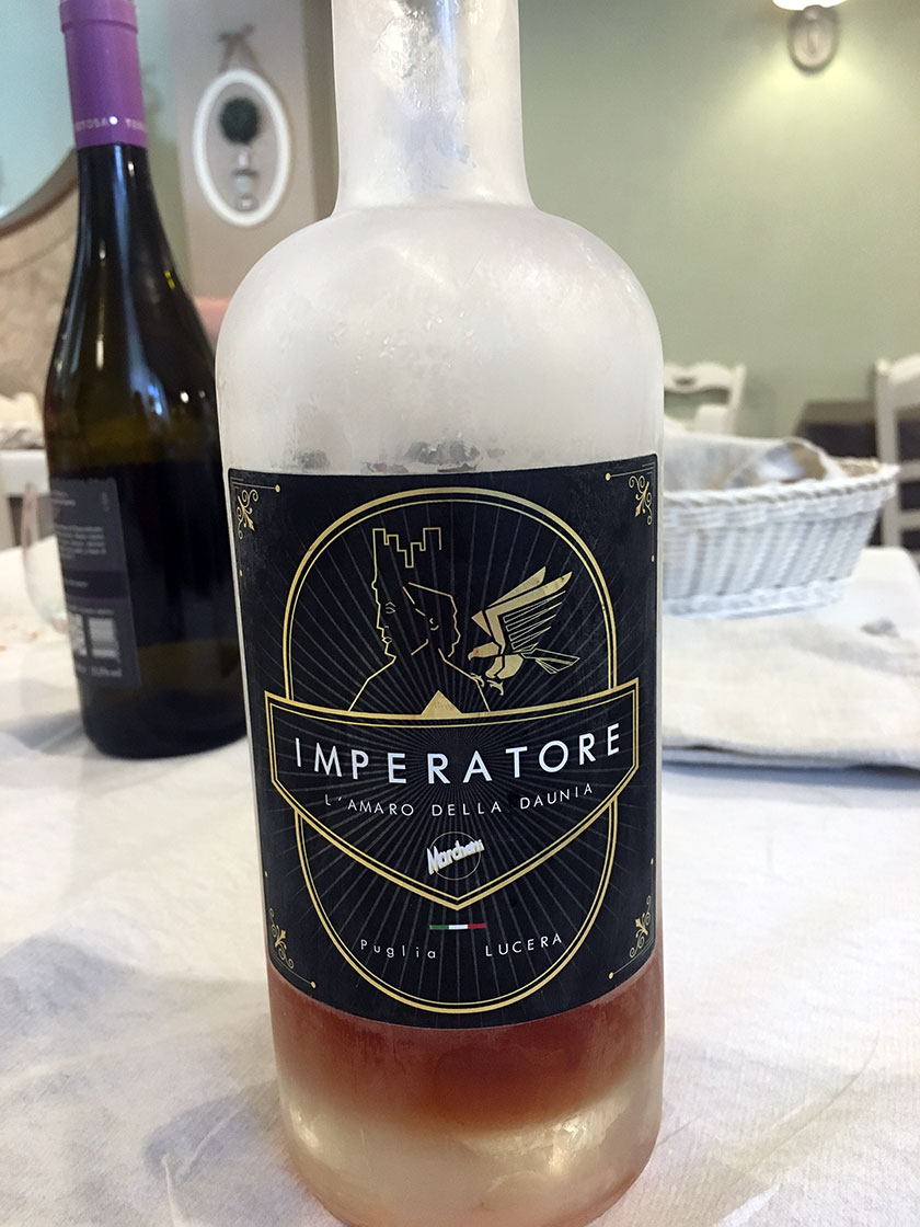 Imperatore l'amaro della Daunia