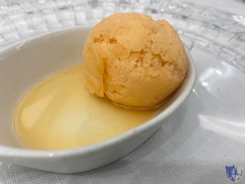 Sorbetto al mandarino tardivo di Ciaculli