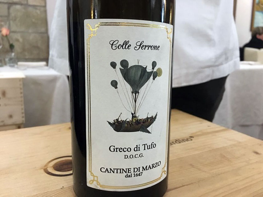 Greco di Tufo DOCG Colle Serrone di Cantine di Marzo