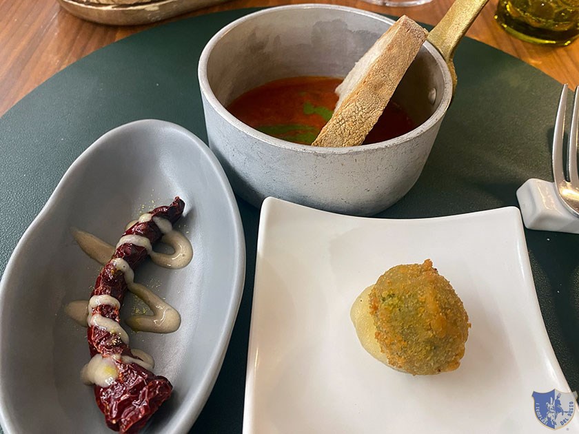 Il benvenuto del Ristorante la Pignata