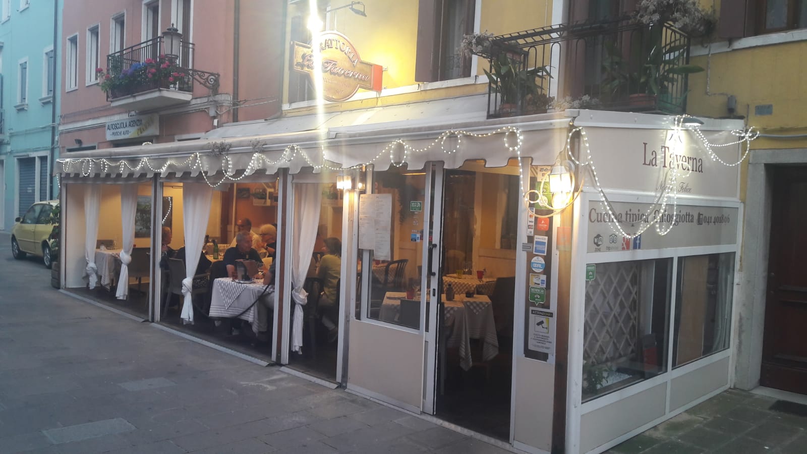 La Taverna. Chioggia (Ve) -  Veranda esterna