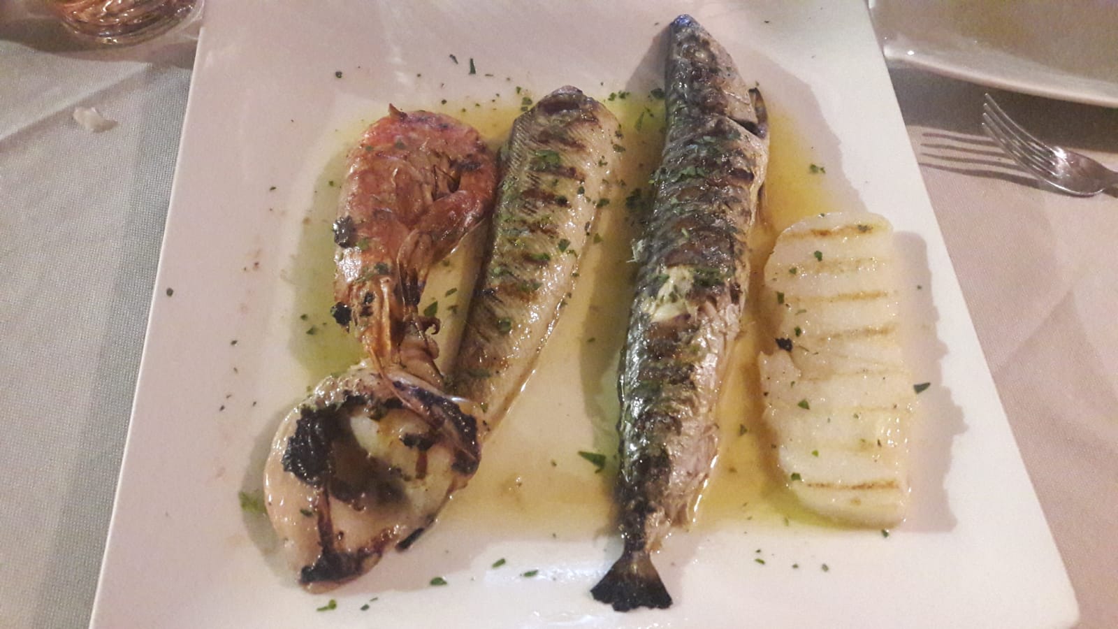 Pesce cucinato alla Chioggiotta