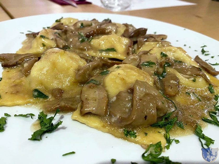 Tortelli artigianali ai porcini