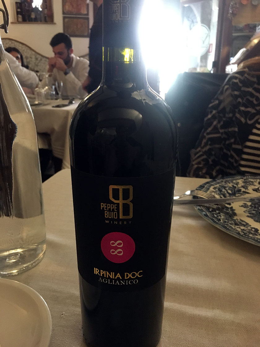 Aglianico di Peppe Buio Winery