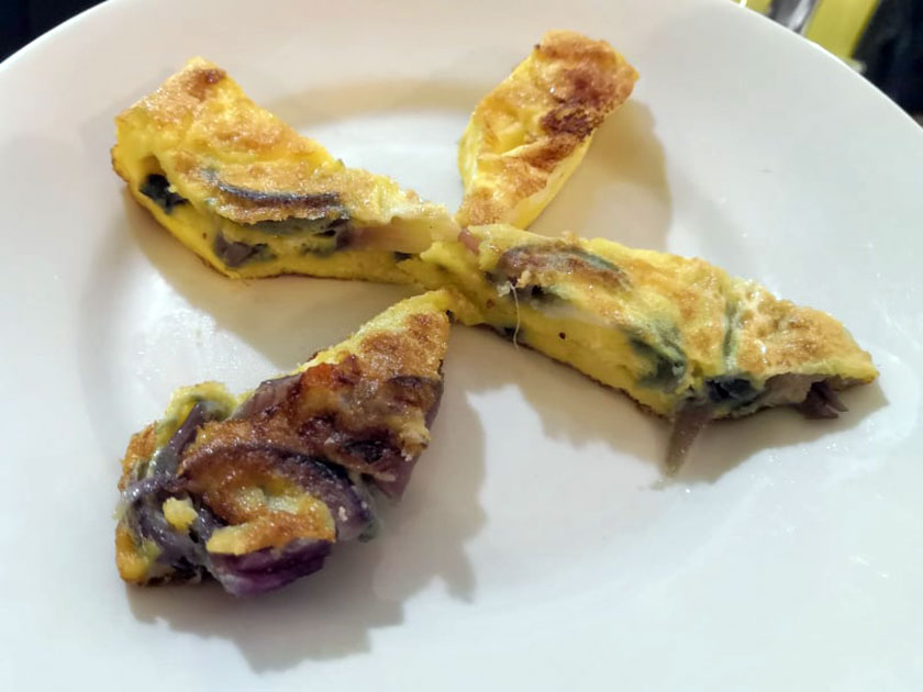 Frittata di cipolle