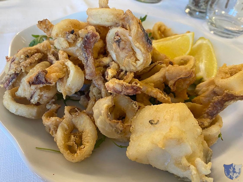 Frittura di calamari e baccalà