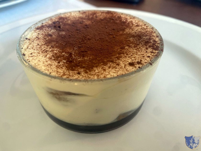 Il Tiramisù dello chef Diego Mascolo di Hotel Ristorante Mirabella
