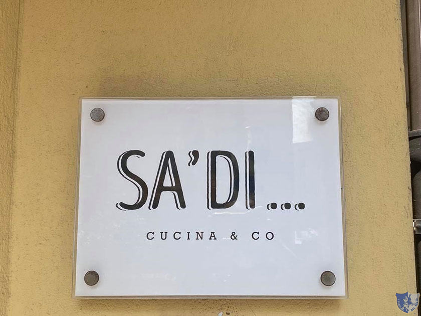 Sadi cucina co Insegna Esterna