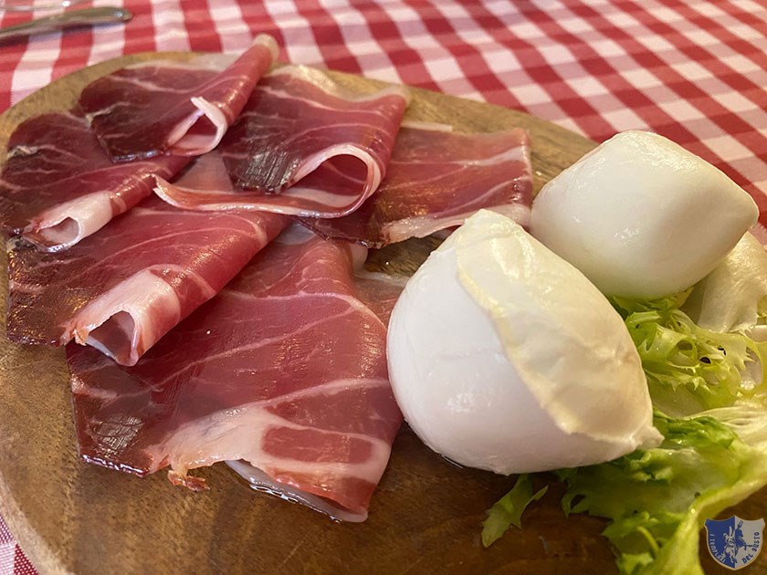 Mozzarellina e culatello irpino