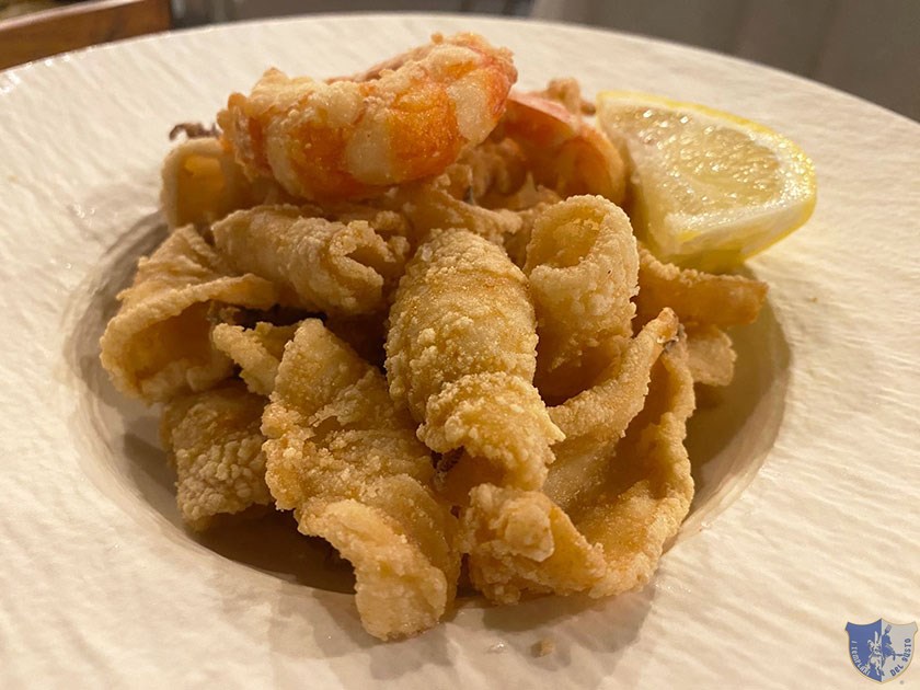Frittura di gamberi e calamari
