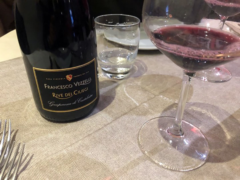 Lambrusco Grasparossa Rive dei Ciliegi di Francesco Vezzelli