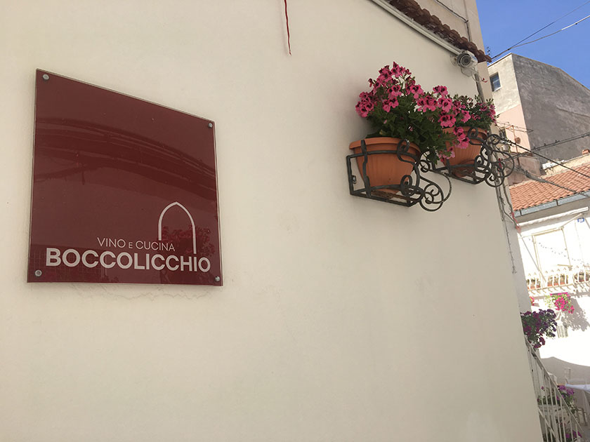 Osteria Boccolicchio - Insegna 