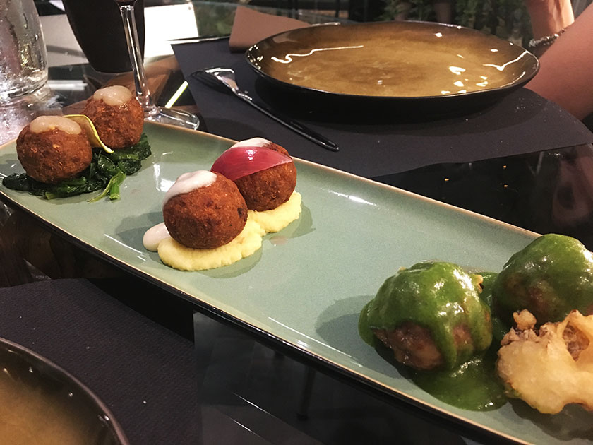 Degustazione polpette di carne di Zest