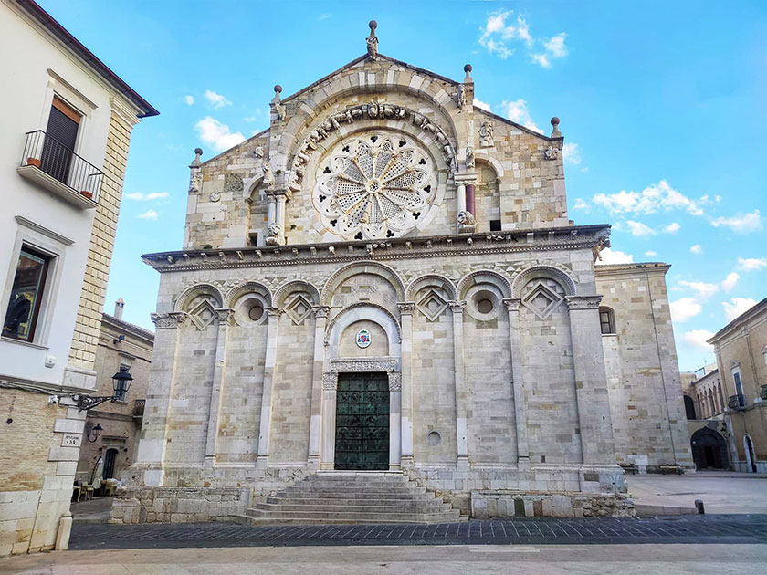 La bellissima Cattedrale di Troia