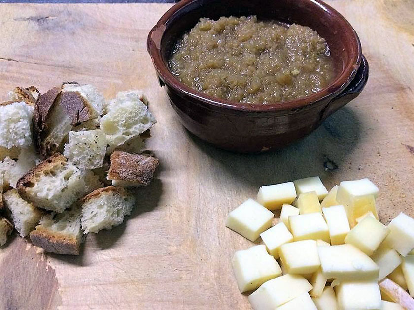Zuppa di cipolle delle Fontanelle - Ingredienti