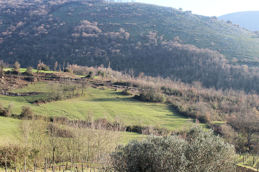 Il Panorama dall’Agriturismo Le Campestre. Castel di Sasso (Ce)