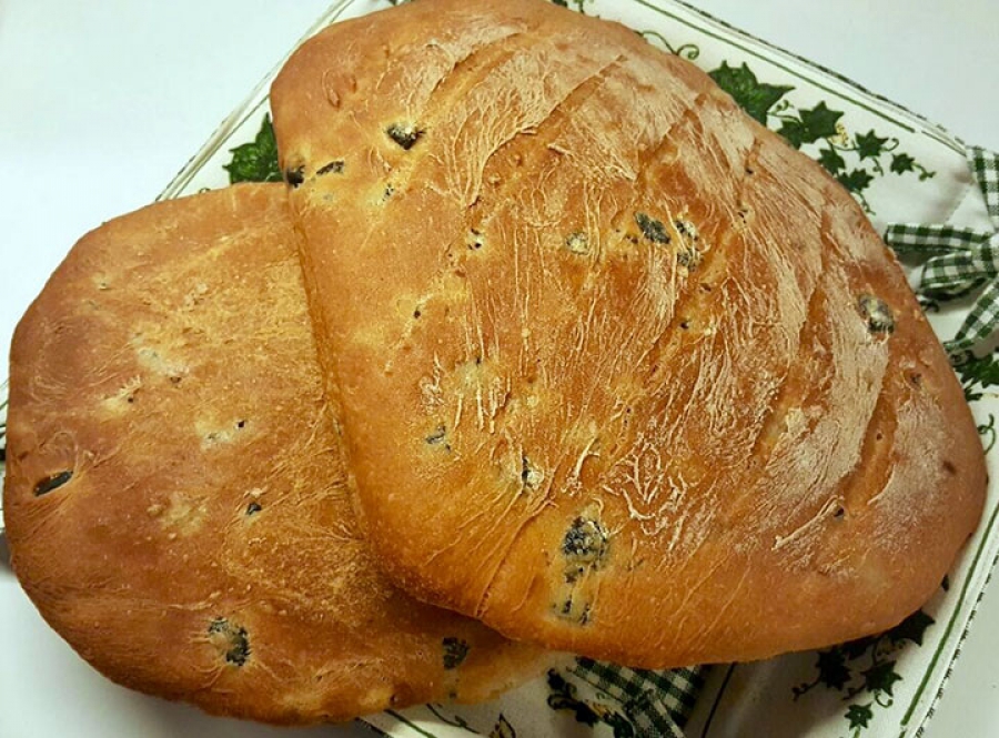 Pane con le olive 