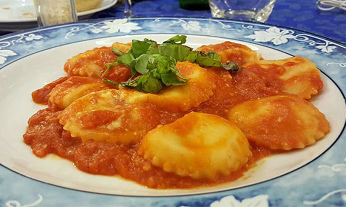 Ravioli capresi