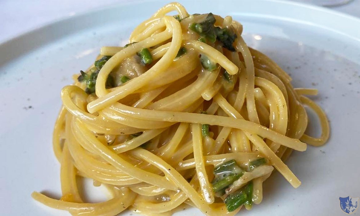 Carbonara di asparagi