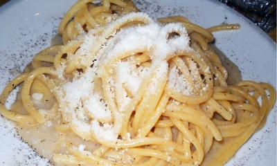 Tonnarelli cacio e pepe