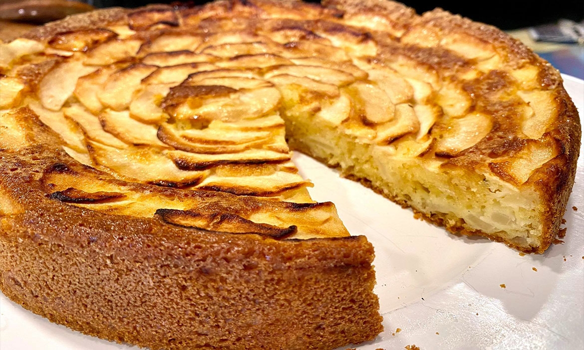 La torta di mele di Bistrot Zì Rosa