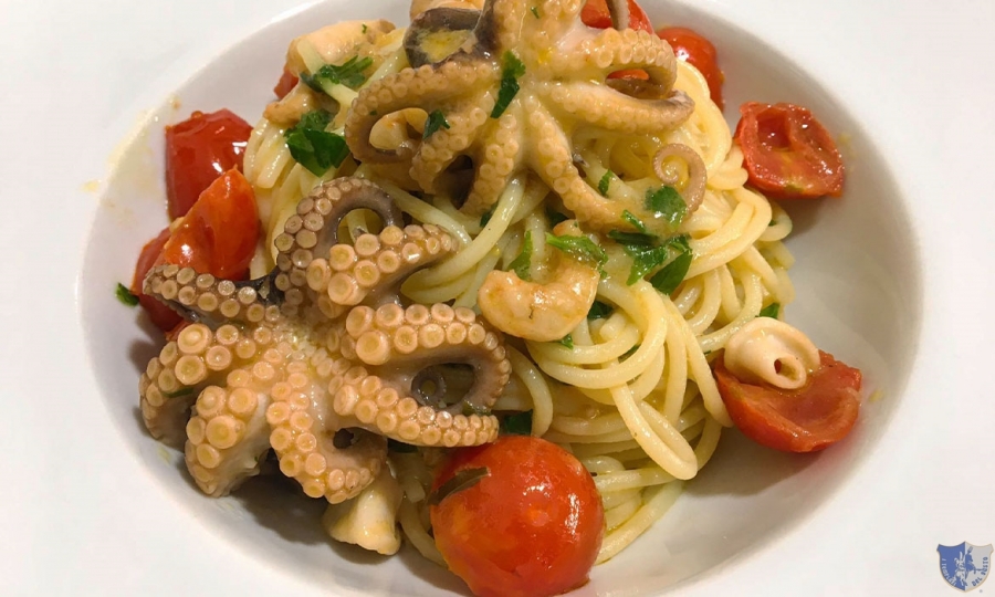 Spaghetti &quot;Bellezze di mare&quot; di Salvo 