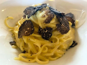 Tagiolini al tartufo