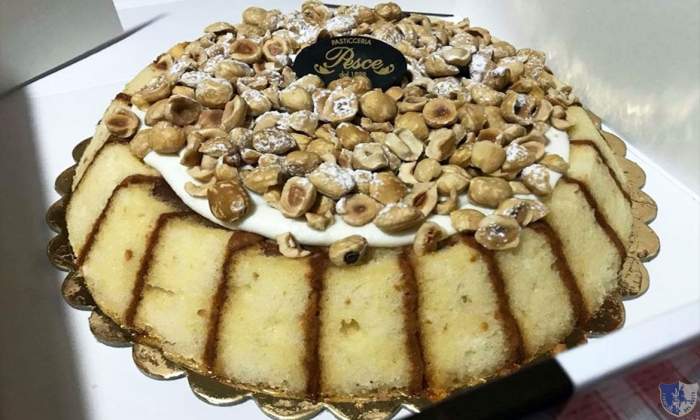 La cassata avellana della Pasticceria Pesce. Avella (Av)