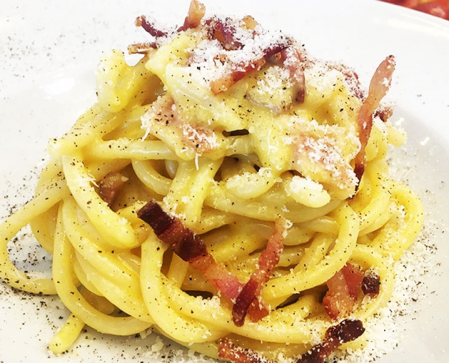 Spaghetti alla carbonara 